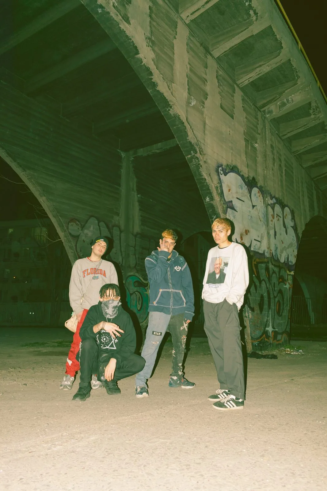 La banda entera